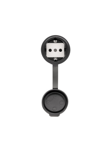 Elektromobilio įkrovimo kabelio adapteris iš Type 2 į EU kištukinį lizdą (Schuko)