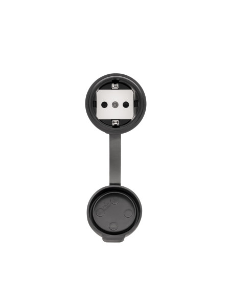 Elektromobilio įkrovimo kabelio adapteris iš Type 2 į EU kištukinį lizdą (Schuko)