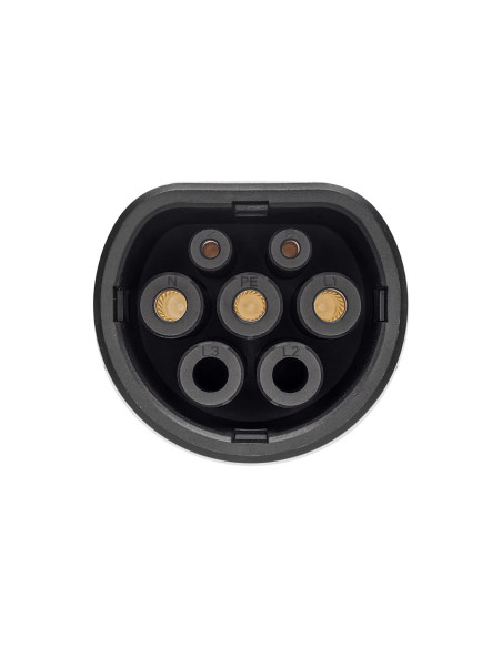 Elektromobilio įkrovimo kabelis Type 2 į Type 2 16 A 1 fazė 5m